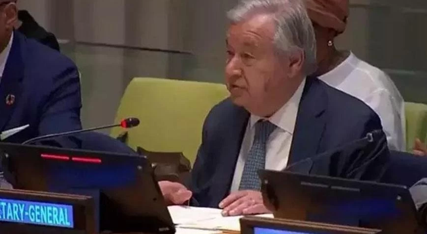 Guterres'ten '7 Ekim' mesajı: Orta Doğu'daki acılara son verilmeli