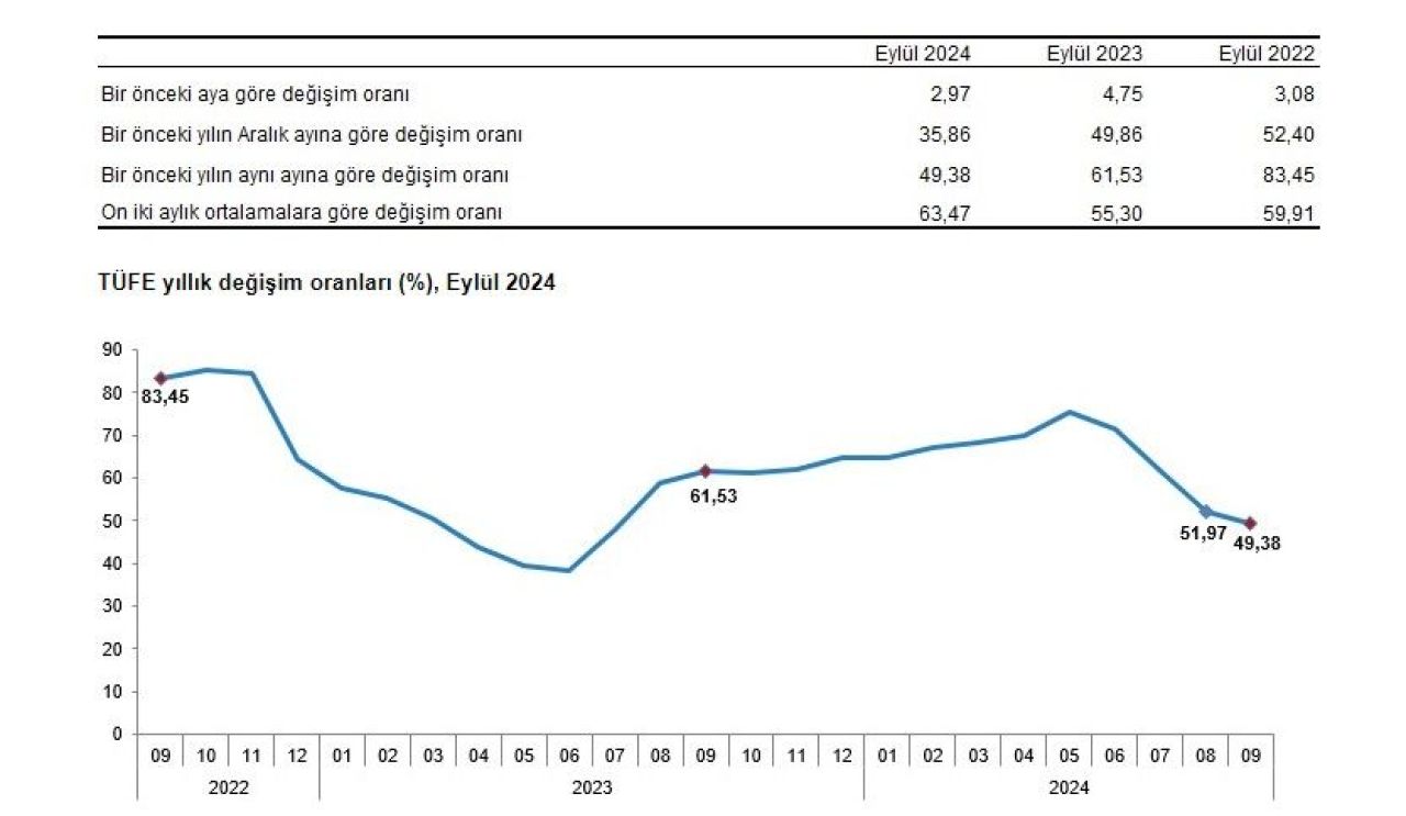 tüik, enflasyın