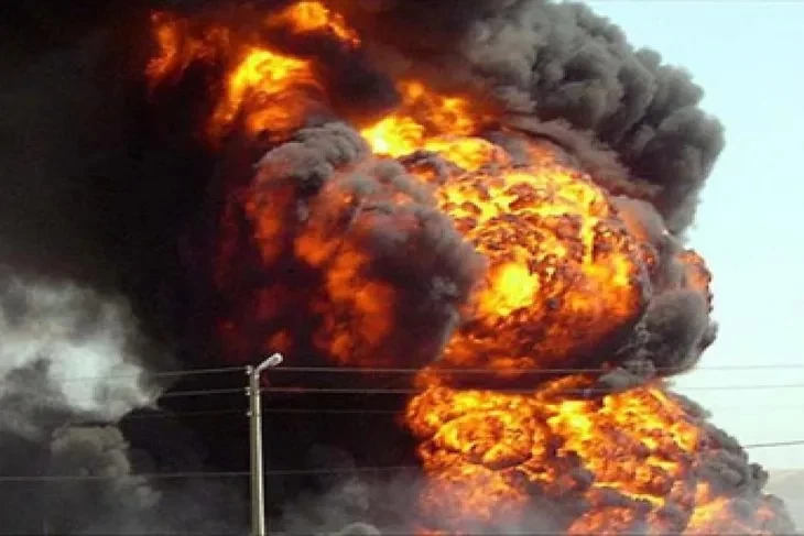 Ukrayna, petrol deposunu vurduklarını açıkladı!