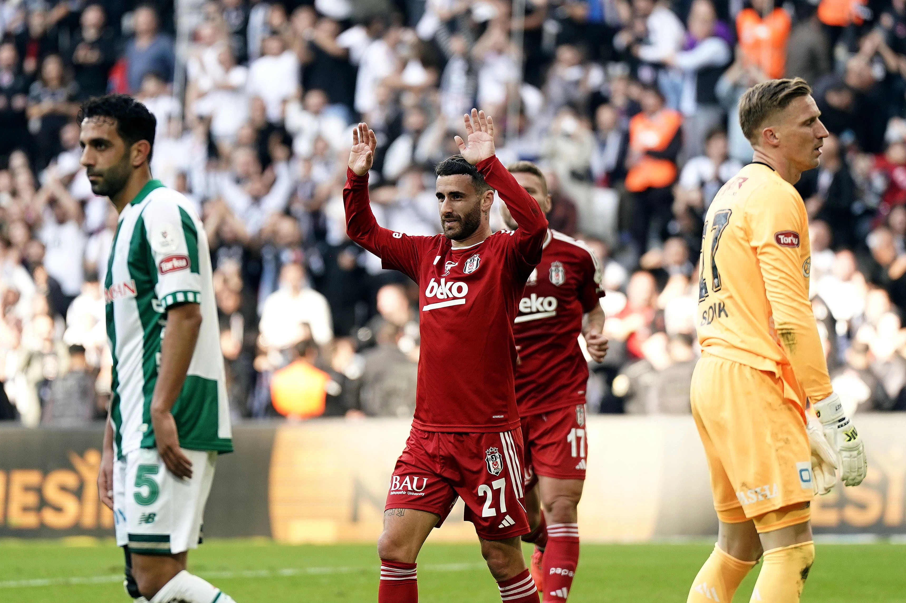 Beşiktaşlı Rafa Silva, 7 maç aranın ardından golle döndü