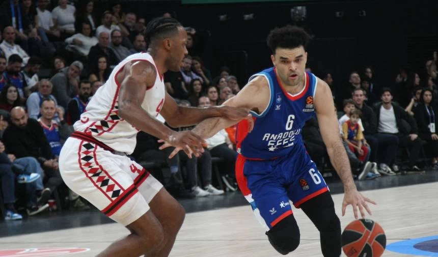 Anadolu Efes, AS Monaco'ya EuroLeague'de mağlup oldu