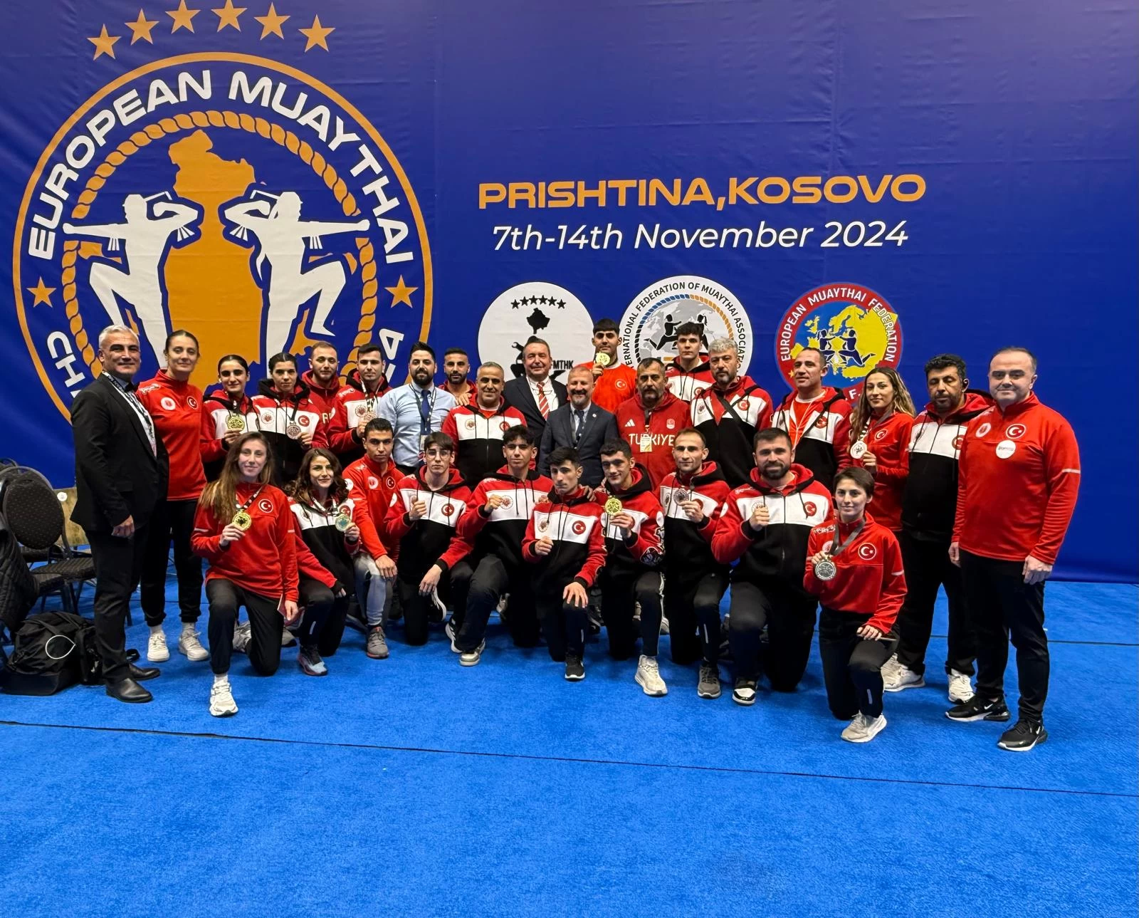 Avrupa Şampiyonası'nda Milli muaythai sporcularından 14 madalya