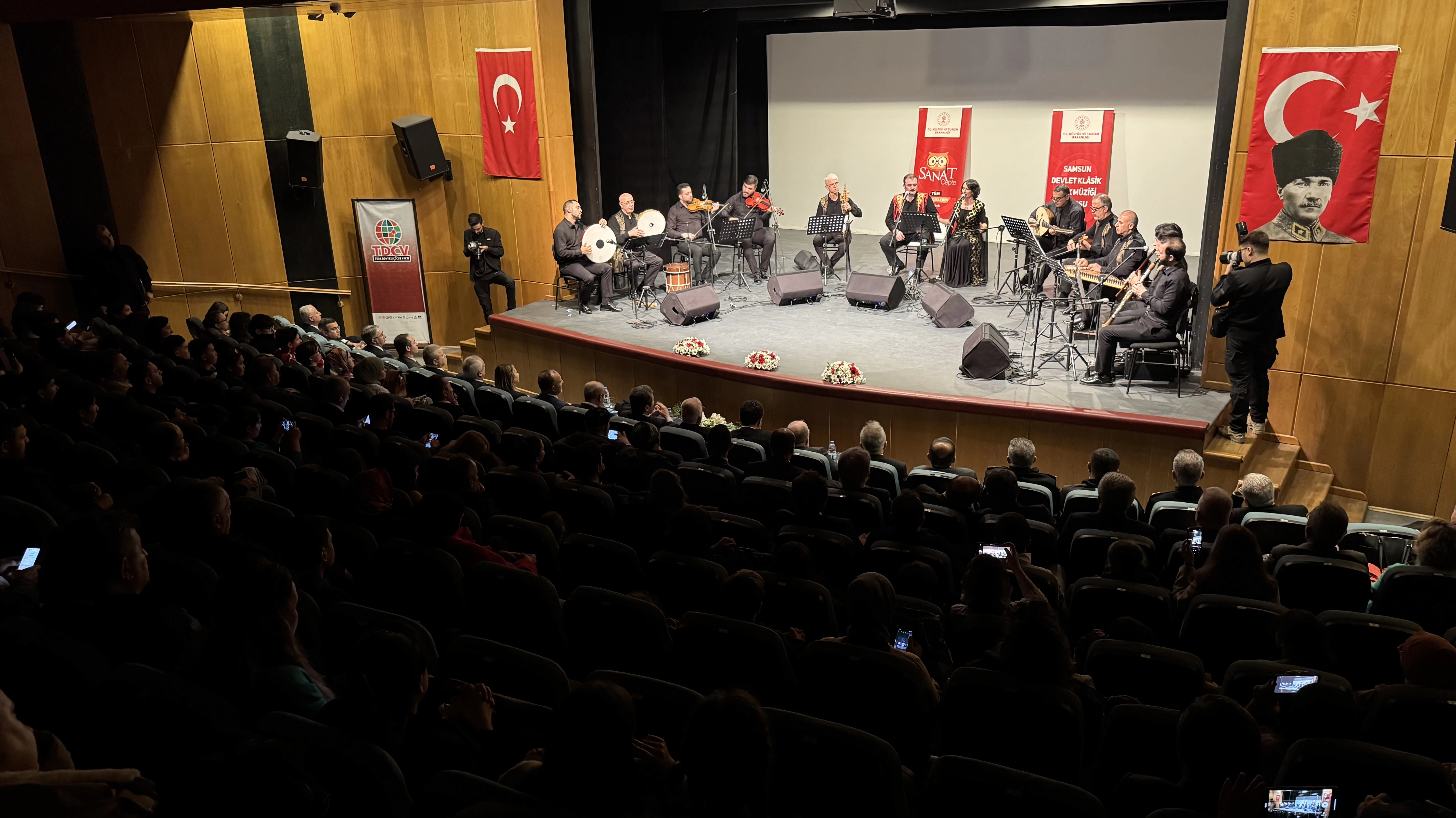 Samsun'da Türk Dünyası Topluluğu Konseri heyecanı!