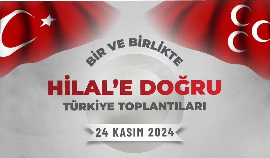 Dört farklı bölgede büyük buluşma! "Bir ve Birlikte Hilal’e Doğru" toplantıları devam ediyor