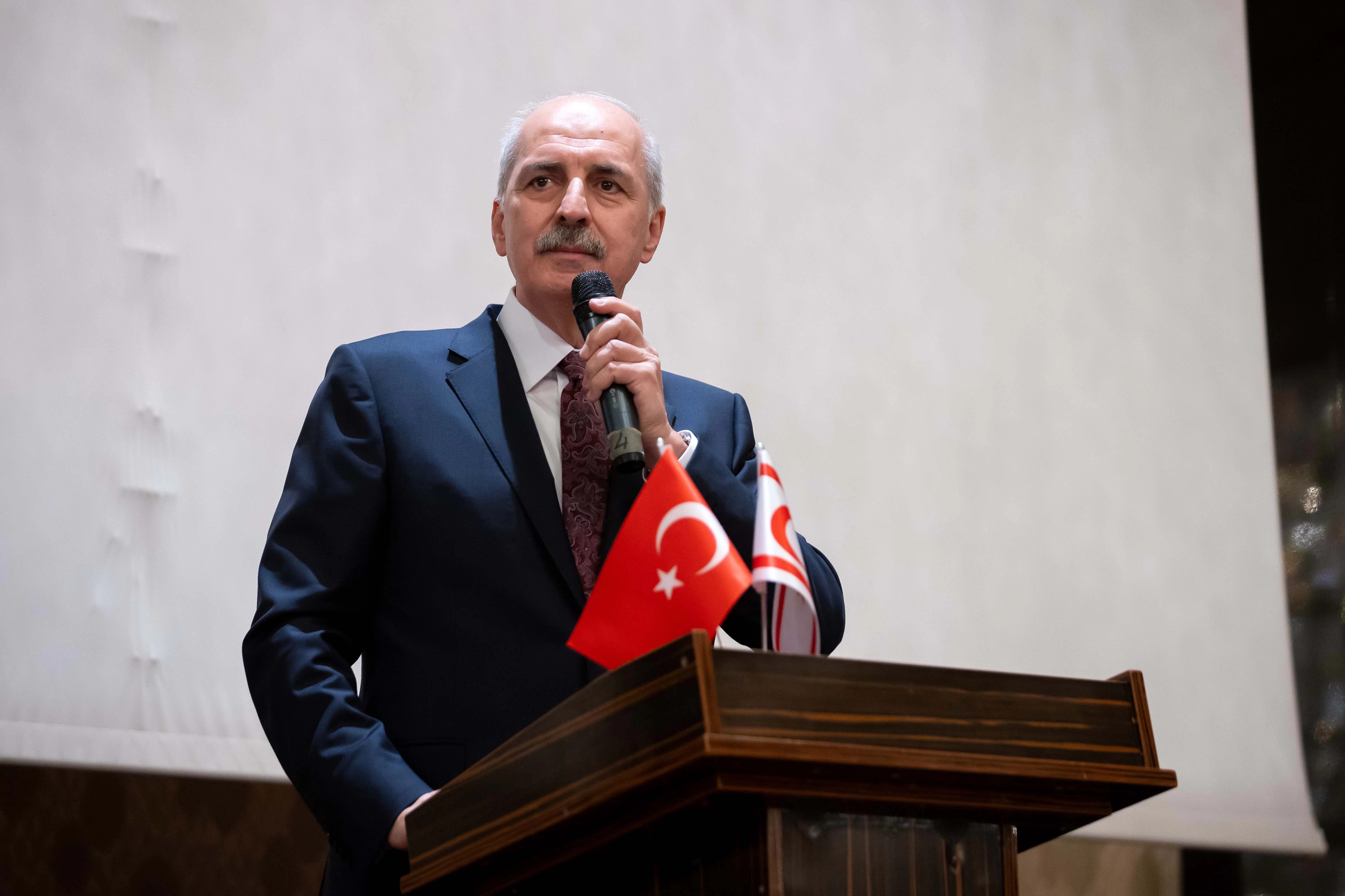 Numan Kurtulmuş: Kıbrıs Türk Cumhuriyeti kıyamete kadar var olacak