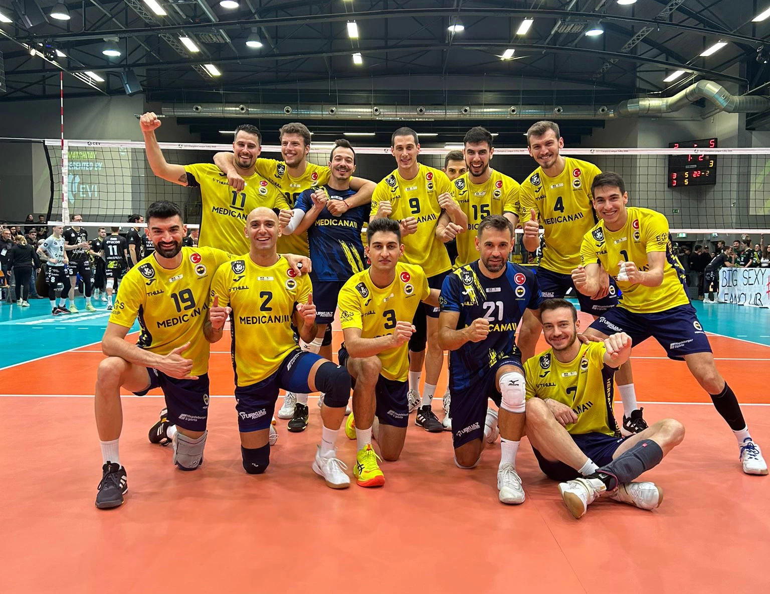 CEV Erkekler Şampiyonlar Ligi'nde Fenerbahçe galibiyetle başladı