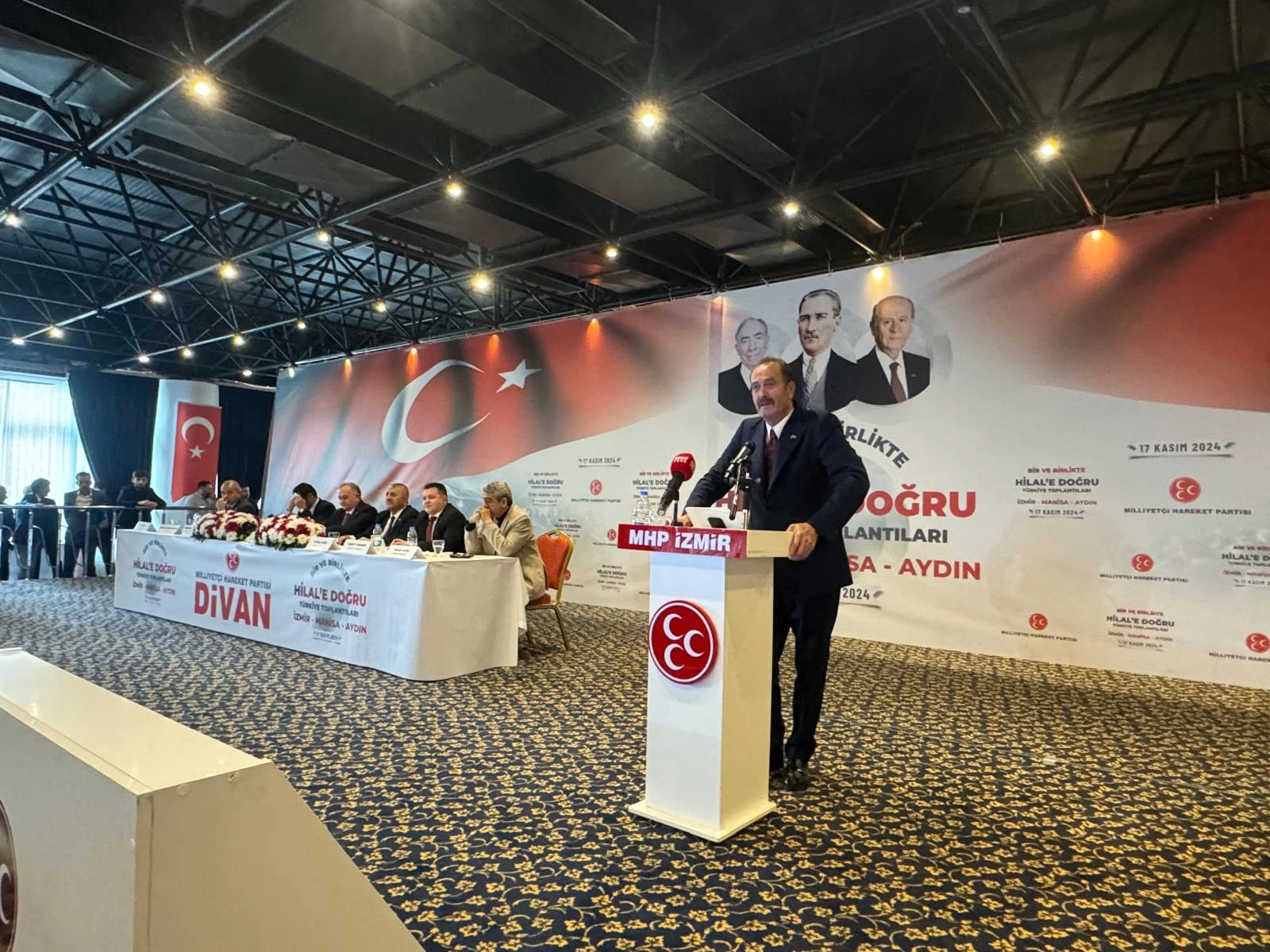 MHP İzmir’de! Tamer Osmanağaoğlu: Biz kaya gibi bir Cumhur İttifakıyız