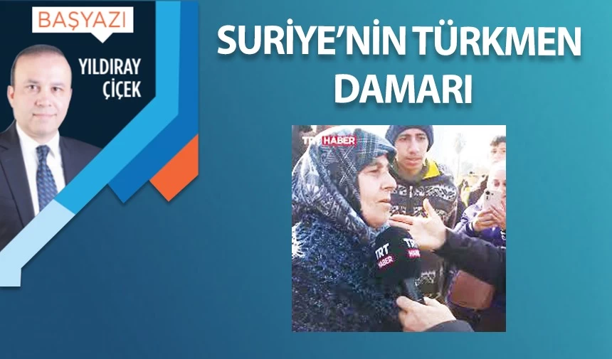 Suriye’nin Türkmen damarı