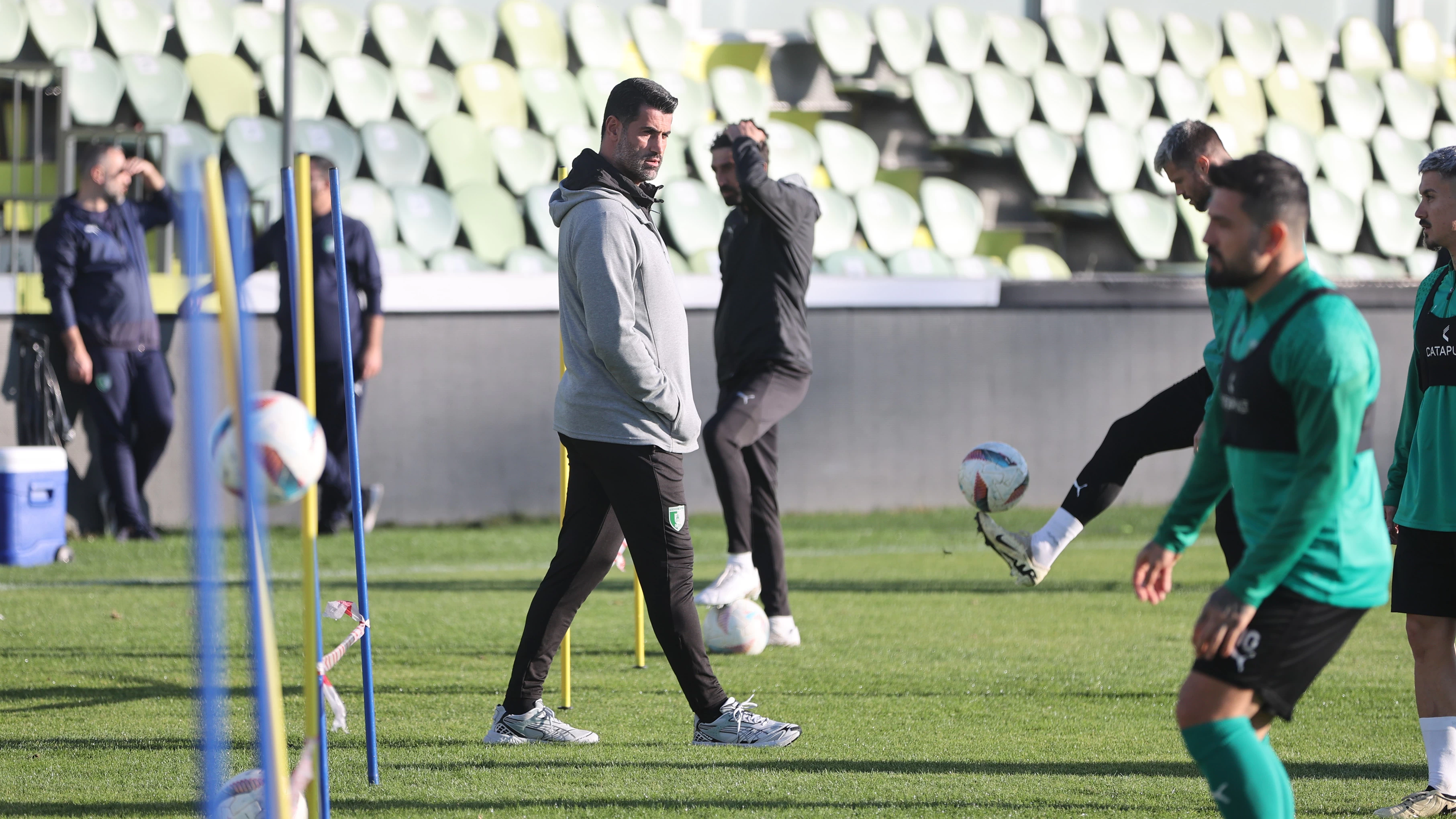 Volkan Demirel, Trabzonspor karşısında galibiyet hedefliyor