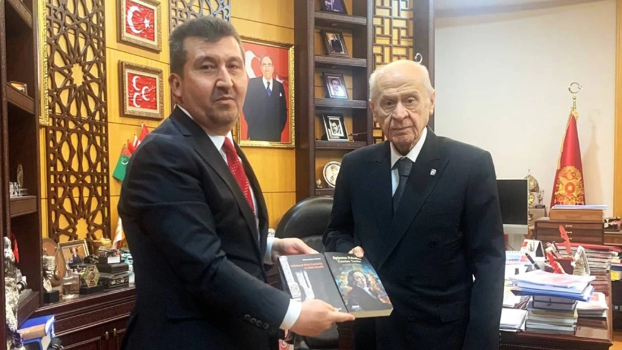 TYB Başkanı Arıcan'dan MHP Lideri Bahçeli'ye ziyaret