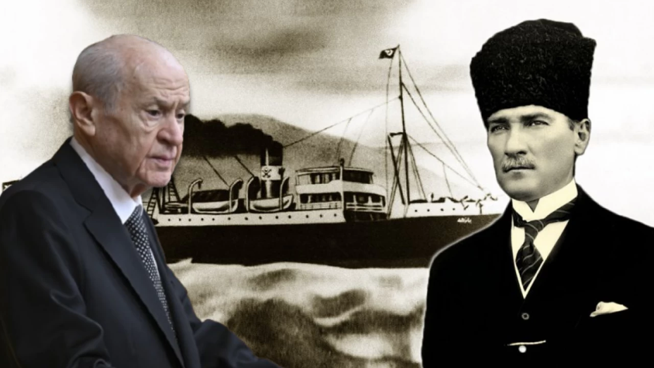 MHP Lideri Bahçeli: Atatürk’ü Samsun’a taşıyan Türk devlet aklıdır