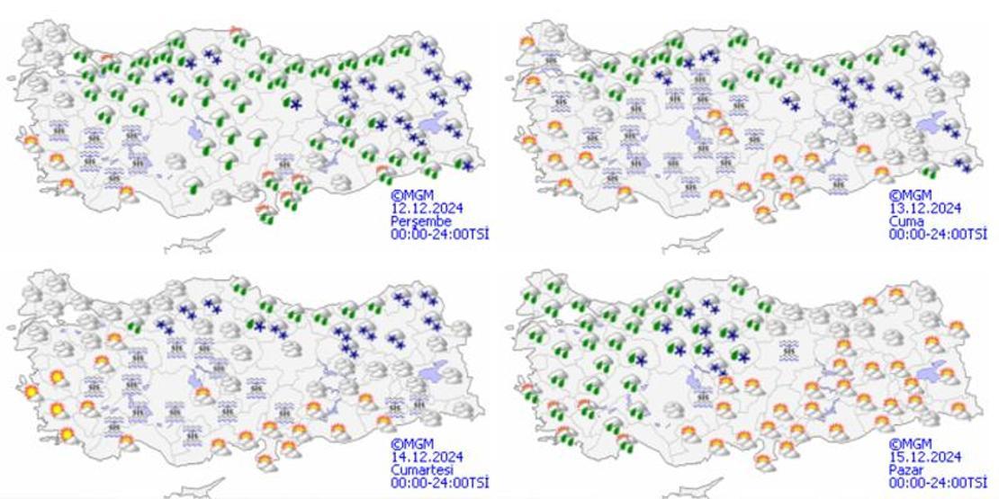 Dikkat Listede İstanbul da var: Meteorolojiden 10 ile sarı kodlu uyarı: Kuvvetli gelecek...