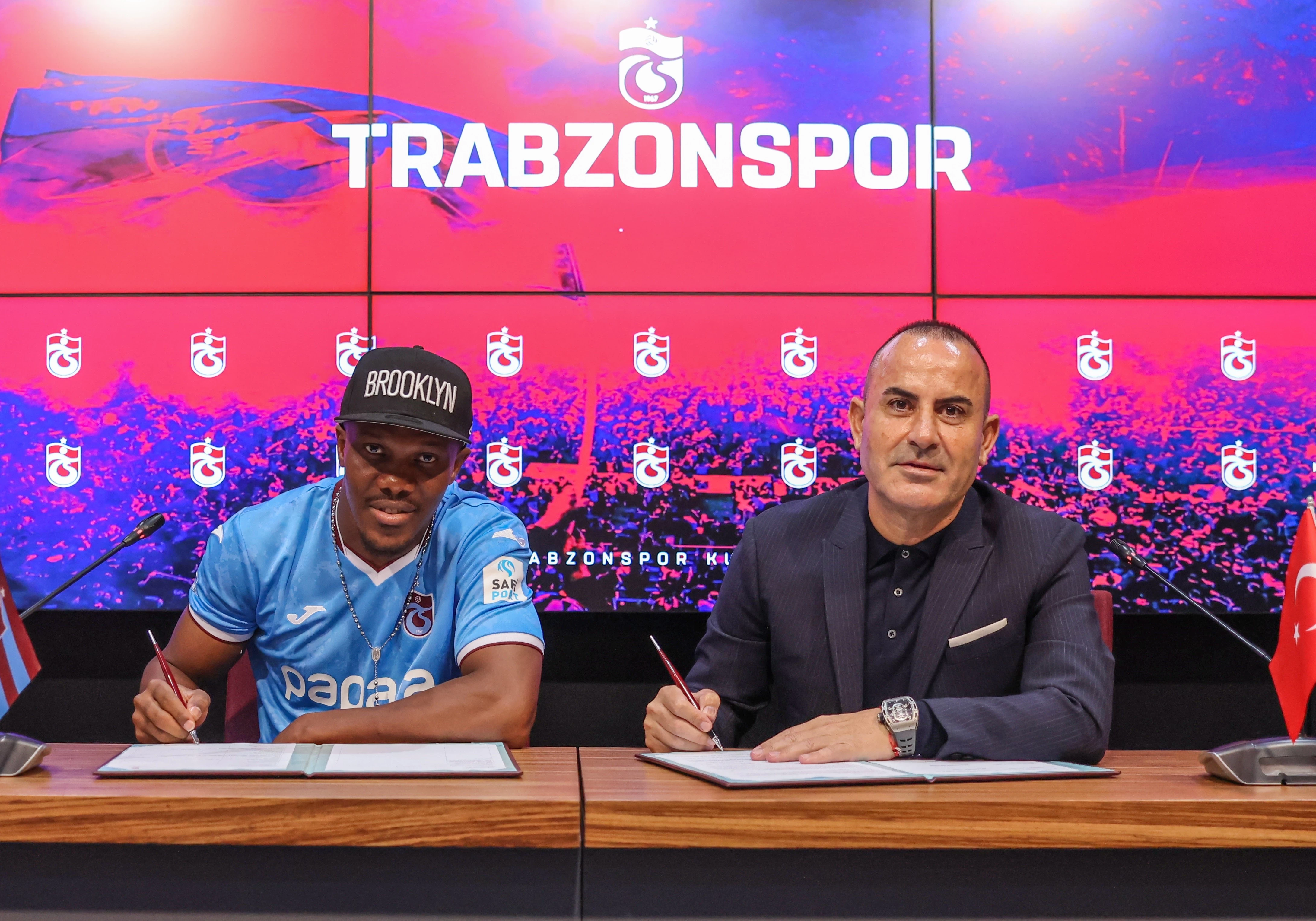 Trabzonspor, Nwakaeme ile 2 yıllık sözleşme imzaladı