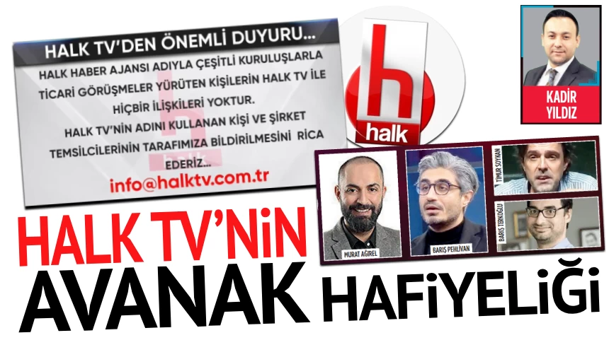 Halk TV’nin avanak hafiyeliği