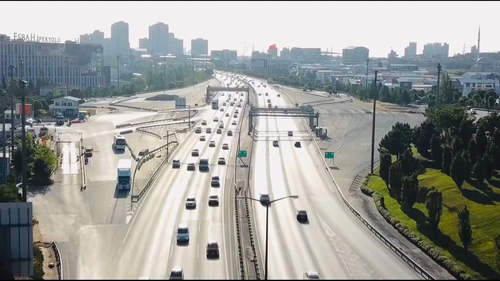 Bayram tatilinin son gününde İstanbul trafiği