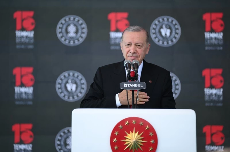 Cumhurbaşkanı Erdoğan: 15 Temmuz'a 'oyun' diyenleri affetmeyeceğiz