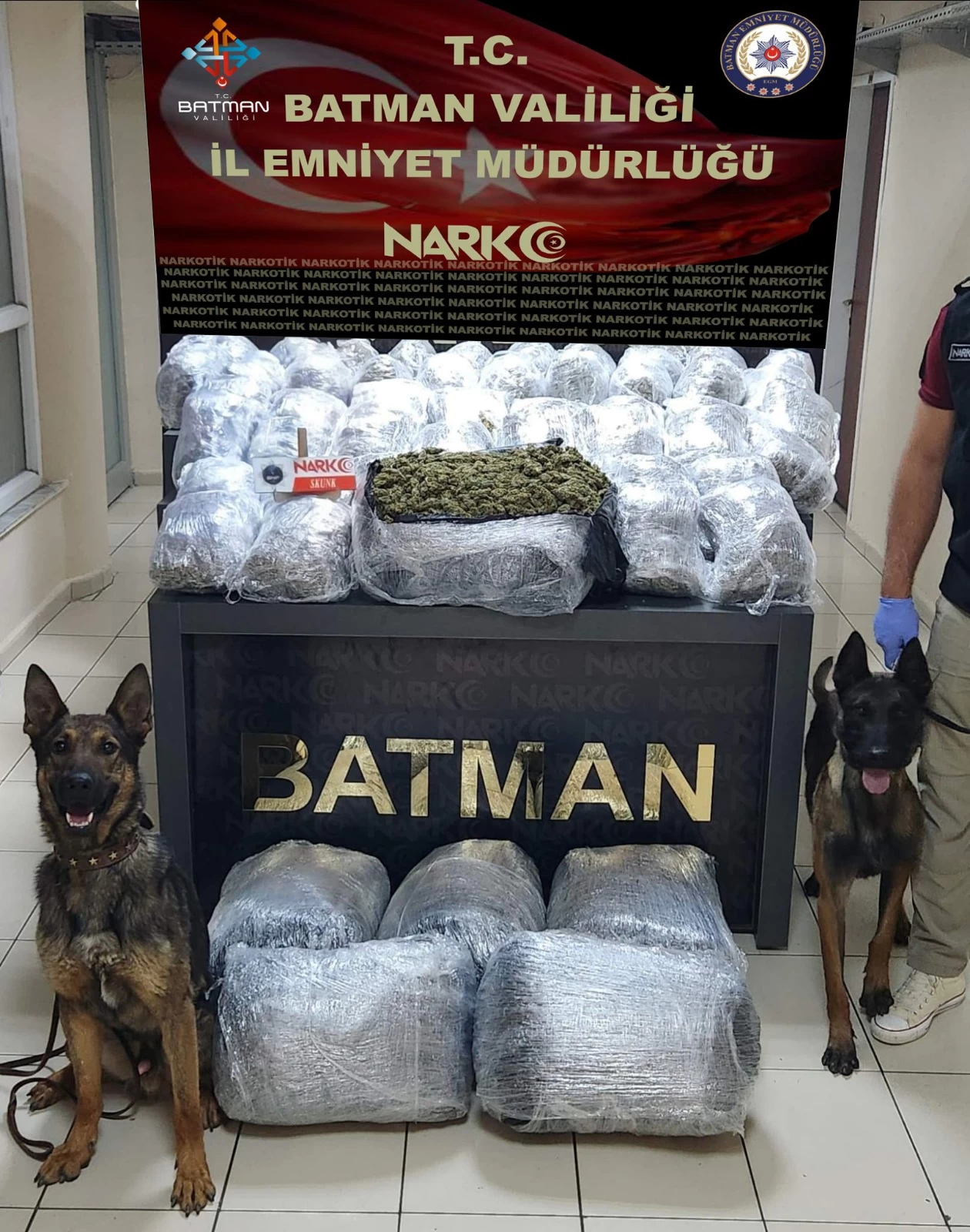 Batman'da 81 kilo uyuşturucu ele geçirildi, 3 şüpheliden 2'si tutuklandı!