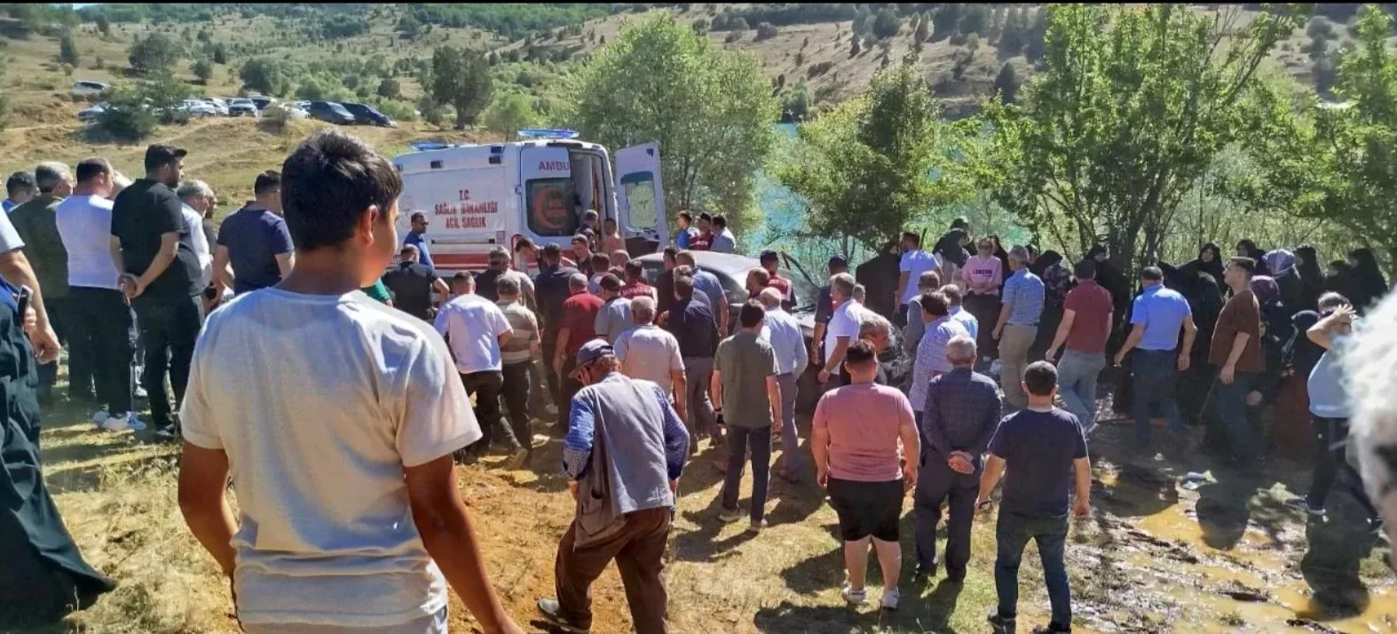 Fedakar dede! Torunlarını kurtardı kendisi öldü