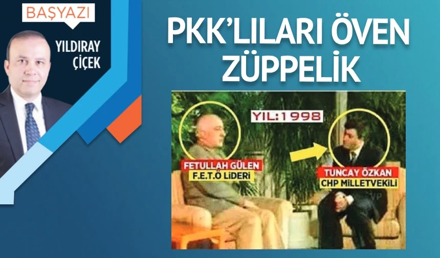 PKK‘lıları öven züppelik