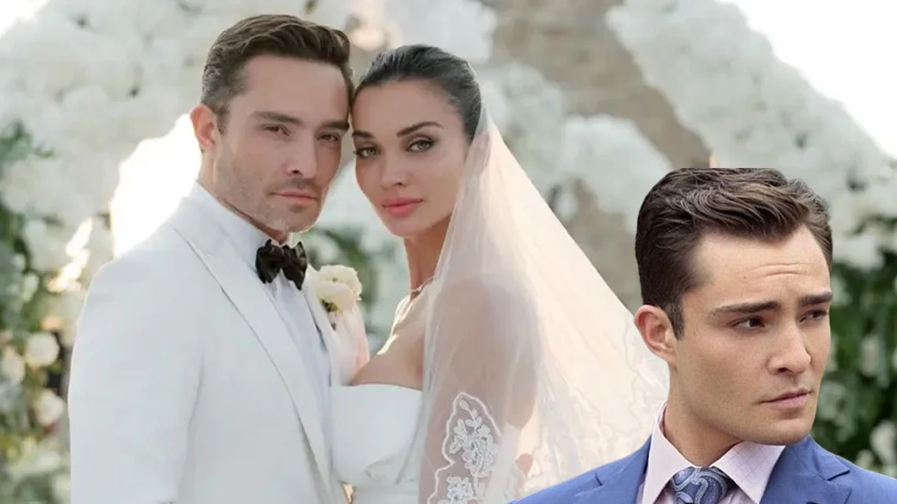 Gossip Girl'ün yıldızı Ed Westwick'in eşi ünlü Türk oyuncunun tıpa tıp aynısı!