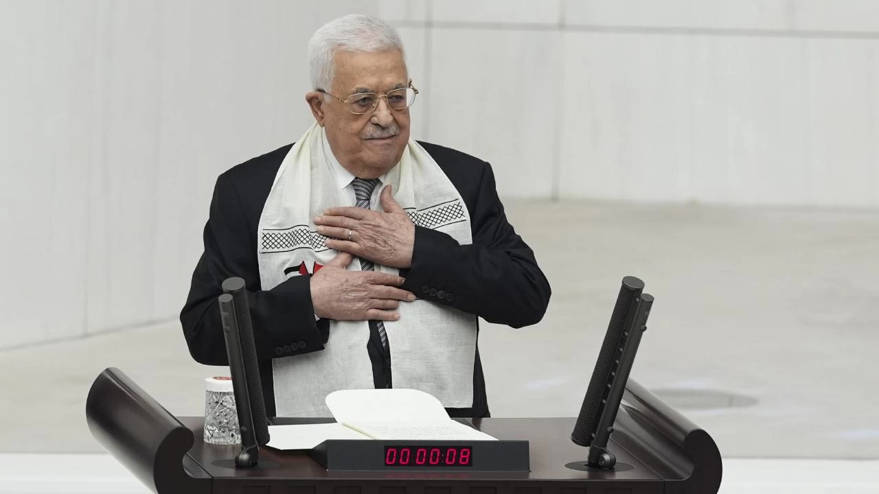 Mahmud Abbas’ın TBMM’deki tarihi konuşması dünya basınında