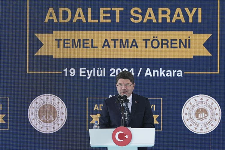 Yeni Ankara Adalet Sarayının temeli törenle atıldı