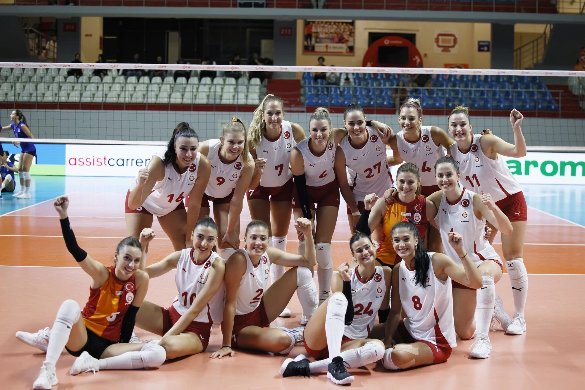 Galatasaray Kadın Voleybol Takımı, Balkan Kupası'nda finale yükseldi