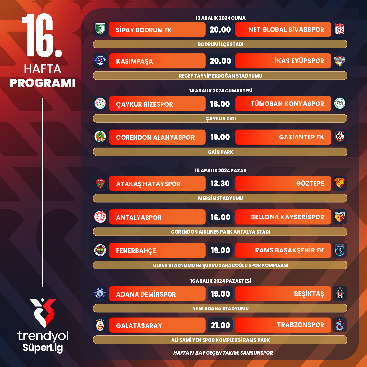 Galatasaray-Trabzonspor Maçı