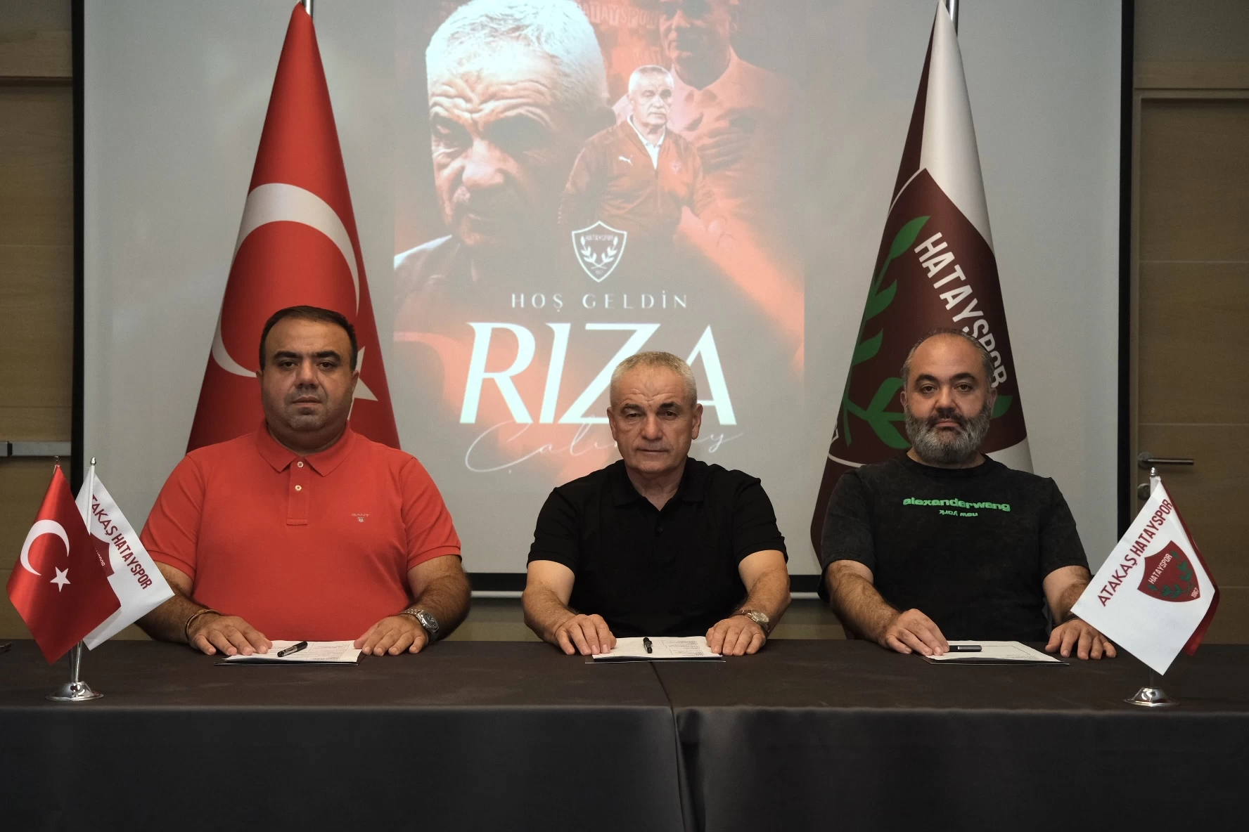 Rıza Çalımbay Hatayspor'un yeni teknik direktörü oldu