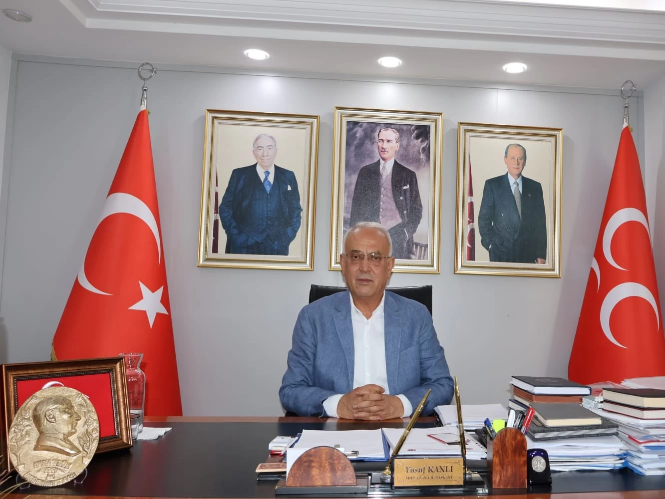 MHP'li Kanlı: Adana'nın önceliği oyun değil, sorunların çözümüdür