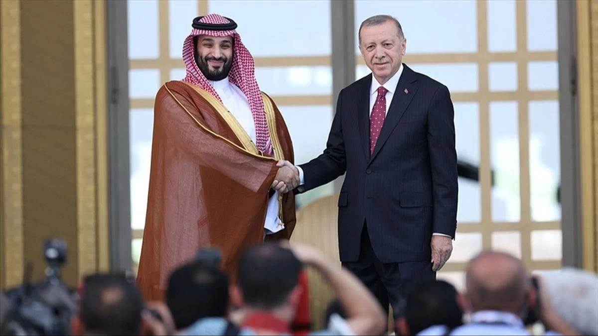 Cumhurbaşkanı Erdoğan, Muhammed bin Selman ile bir araya geldi