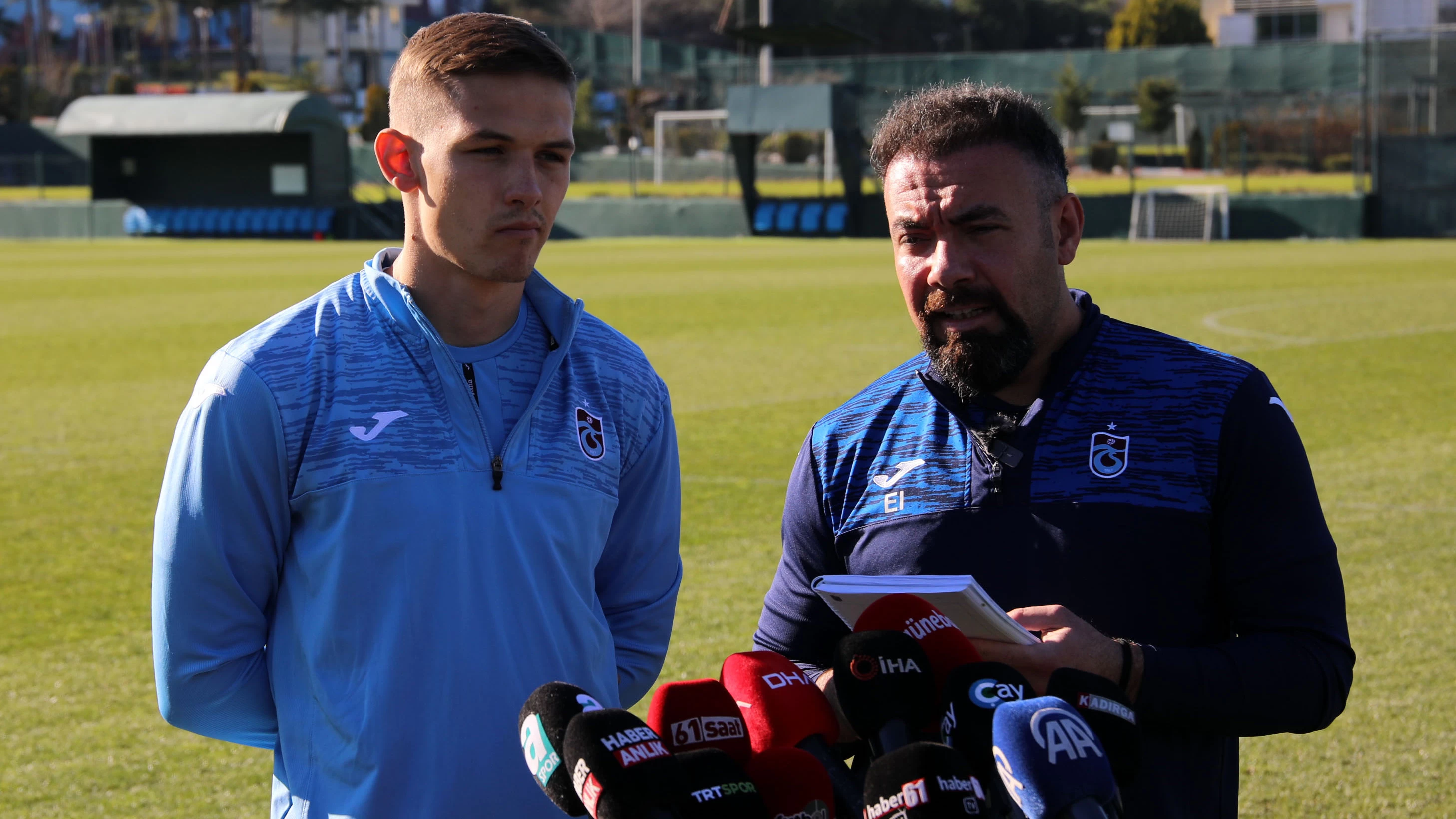 Trabzonspor’un yeni transferi Sikan: “Sahada isimler değil takımlar oynar”