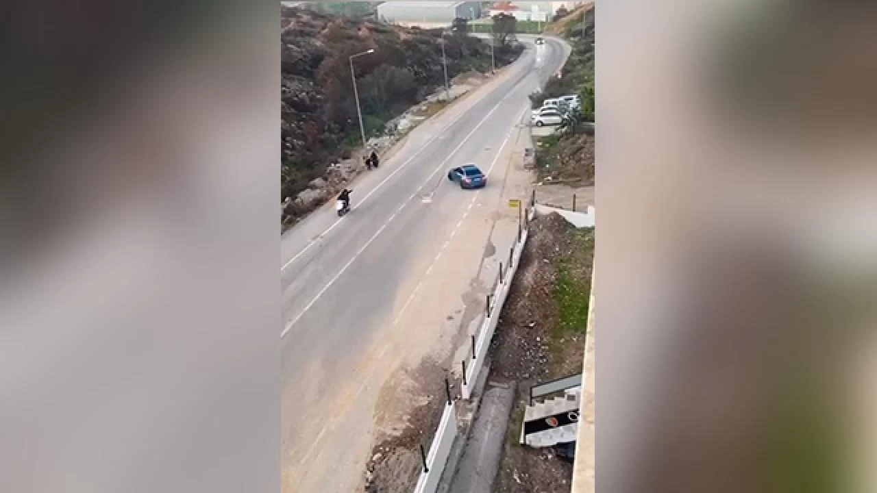 Drift yapan sürücüye ağır ceza: 2 ay ehliyetine el konuldu