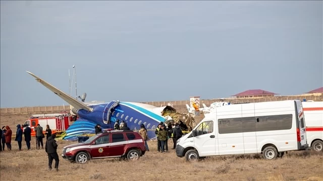 Düşen Azerbaycan uçağının kara kutularının deşifresi tamamlandı