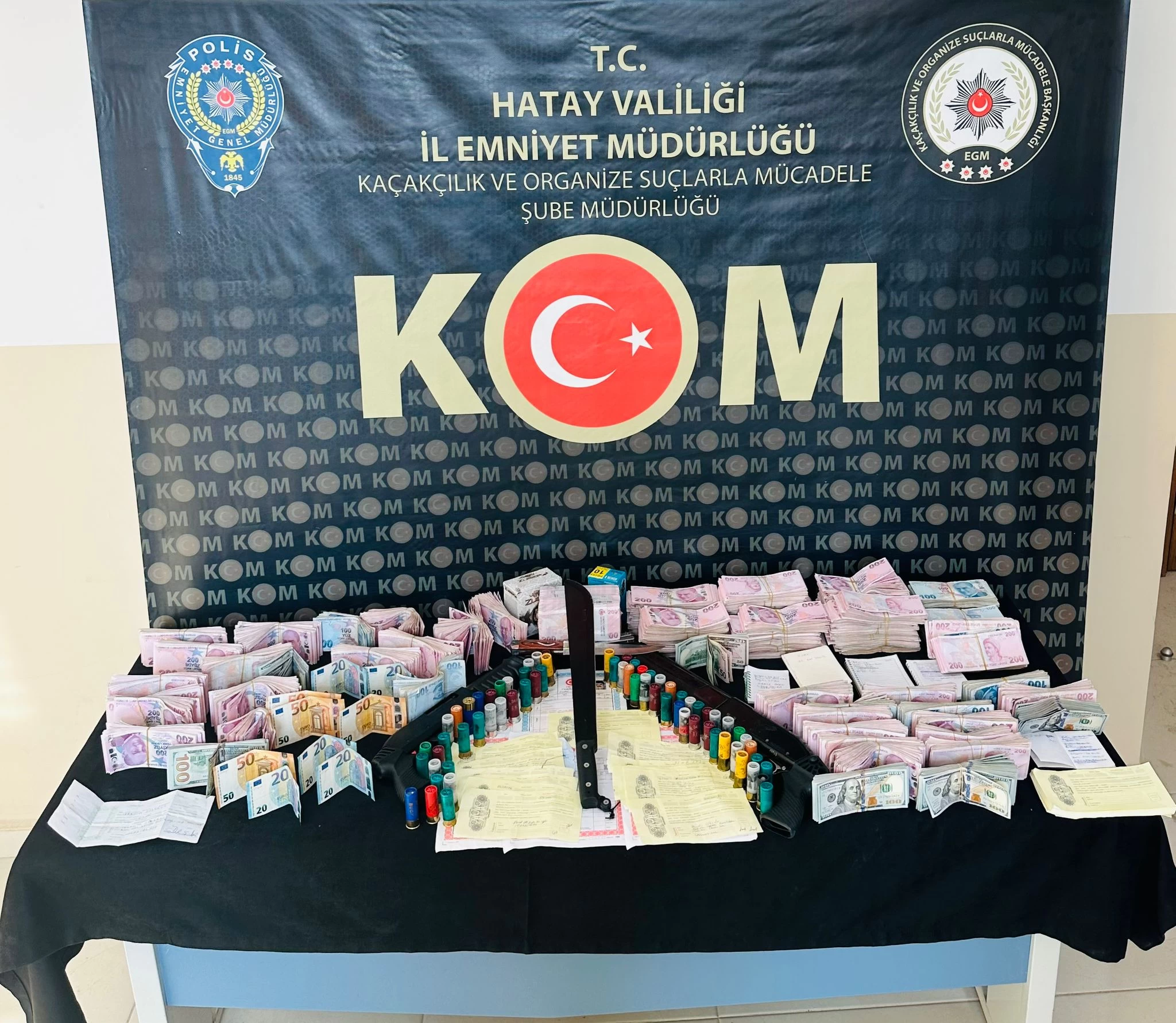 Hatay'da kumar operasyonu: 4 gözaltı