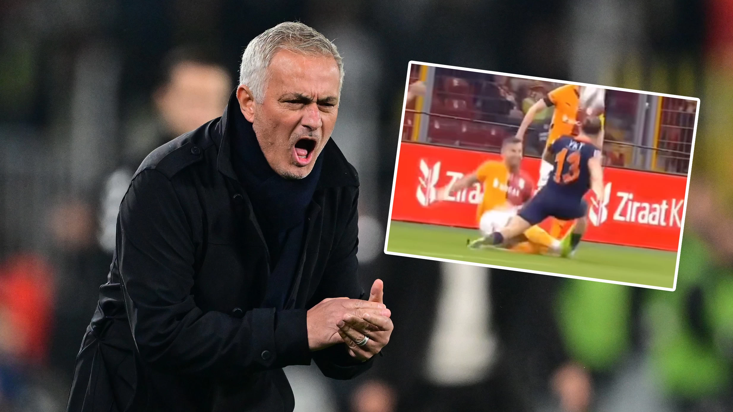 Jose Mourinho’dan Galatasaray-Başakşehir maçındaki pozisyona tepki!