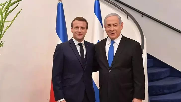 Netanyahu ve Macron, Lübnan ve Gazze’deki ateşkes sürecini değerlendirdi