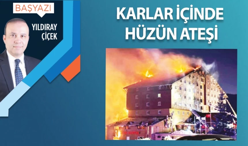 Karlar içinde hüzün ateşi