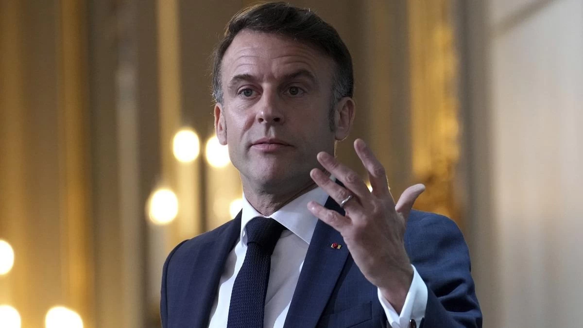 Macron'dan Suriye'ye destek açıklaması