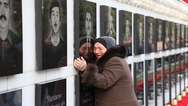 Azerbaycan'da "Kanlı Ocak" şehitleri anılıyor